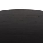 ΤΡΑΠΕΖΙ ΤΡΑΠΕΖΑΡΙΑΣ ΣΤΡΟΓΓΥΛΟ FRANTZ HM9388.02 ΜΑΣΙΦ ΞΥΛΟ MINDI BLACK Φ118x79Υεκ. - Image 6