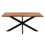 ΤΡΑΠΕΖΙ ΤΡΑΠΕΖΑΡΙΑΣ MONTANA SUPERIOR 3,5 ΠΑΧΟΣ ΜΑΣΙΦ ΑΚΑΚΙΑΣ HM8481.11 160x90x77Υ εκ. - Image 3