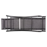 ΞΑΠΛΩΣΤΡΑ ΑΛΟΥΜΙΝΙΟΥ WAKANA ΕΠΑΓΓΕΛΜΑΤΙΚΗ ΓΚΡΙ ΜΕ TEXTLINE ΓΚΡΙ HM5133.01 194x54-66x30 cm. - Image 5