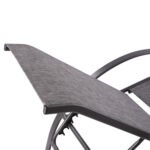 ΞΑΠΛΩΣΤΡΑ ΑΛΟΥΜΙΝΙΟΥ WAKANA ΕΠΑΓΓΕΛΜΑΤΙΚΗ ΓΚΡΙ ΜΕ TEXTLINE ΓΚΡΙ HM5133.01 194x54-66x30 cm. - Image 6