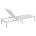 ΞΑΠΛΩΣΤΡΑ ΑΛΟΥΜΙΝΙΟΥ THATCHER HM5983.01 ΛΕΥΚΟΣ ΣΚΕΛΕΤΟΣ & TEXTILENE 196,5x64,5x92Υεκ - Image 4