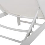 ΞΑΠΛΩΣΤΡΑ ΑΛΟΥΜΙΝΙΟΥ THATCHER HM5983.01 ΛΕΥΚΟΣ ΣΚΕΛΕΤΟΣ & TEXTILENE 196,5x64,5x92Υεκ - Image 6