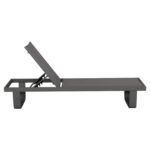 ΞΑΠΛΩΣΤΡΑ ΑΛΟΥΜΙΝΙΟΥ ΜΕ ΥΦΑΣΜΑ TESLIN RICKON HM6292.01 ΣΕ ΓΚΡΙ 198x61,5x97Υεκ. - Image 3