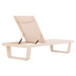 ΞΑΠΛΩΣΤΡΑ ΑΛΟΥΜΙΝΙΟΥ ΜΕ ΥΦΑΣΜΑ TESLIN RICKON HM6292.04 ΣΕ ΣΑΜΠΑΝΙ 198x61,5x97Υεκ. - Image 5