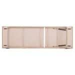 ΞΑΠΛΩΣΤΡΑ ΑΛΟΥΜΙΝΙΟΥ ΜΕ ΥΦΑΣΜΑ TESLIN RICKON HM6292.04 ΣΕ ΣΑΜΠΑΝΙ 198x61,5x97Υεκ. - Image 6