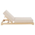 ΞΑΠΛΩΣΤΡΑ IKARIA ΜΕ ΠΟΔΙ HM10623.02 ΠΕΥΚΟ ΣΕ ΦΥΣΙΚΟ-ΜΠΕΖ TEXTILEΝΕ-ΜΑΞΙΛΑΡΙ 20εκ. - Image 3