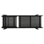 ΞΑΠΛΩΣΤΡΑ ΕΠΑΓΓΕΛΜΑΤΙΚΗ ΟΞΙΑ CRETA ΜΑΥΡΗ & ΓΚΡΙ ΠΑΝΙ HM11340.02 200x66x31 εκ. - Image 5