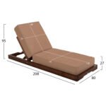 ΞΑΠΛΩΣΤΡΑ IKARIA HM10622.04 ΠΕΥΚΟ ΣΕ ΚΑΡΥΔΙ-ΜΟΚΑ TEXTILEΝΕ-ΜΑΞΙΛΑΡΙ 20εκ. - Image 2