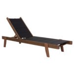 Αγόρασε ΞΑΠΛΩΣΤΡΑ MILOS HM10685.03 ΞΥΛΟ ΟΞΙΑΣ ΣΕ ΚΑΡΥΔΙ-ΜΑΥΡΟ TEXTILENE 204x65x31