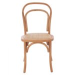 ΞΥΛΙΝΗ ΚΑΡΕΚΛΑ ΒΙΕΝΝΗΣ ALIYAH ΣΤΟΙΒΑΖΟΜΕΝΗ ΑΠΟ ΞΥΛΟ ΟΞΙΑΣ ΣΕ ΦΥΣΙΚΟ HM8644.01 45x54x89 εκ. - Image 3