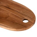 ΞΥΛΟ ΚΟΠΗΣ ΟΒΑΛ HM4284 ΞΥΛΟ ΤΕΑΚ ΣΕ ΦΥΣΙΚΟ-ΜΕ ΤΡΥΠΑ ΚΡΕΜΑΣΗΣ 18,5x41x2Yεκ. - Image 5