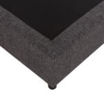 ΥΠΟΣΤΡΩΜΑ/ΚΡΕΒΑΤΙ ΥΠΕΡΔΙΠΛΟ SIGGY HM21217 ΓΚΡΙ ΥΦΑΣΜΑ--ΓΙΑ 160x200εκ. - Image 4