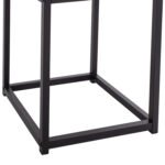 ΖΙΓΚΟΝ GRELAY 2 ΤΕΜ MDF ΟΨΗ ΜΑΡΜΑΡΟΥ & ΜΕΤΑΛΛΟ HM8762.13 45Χ45Χ50εκ. & 37Χ37Χ43 εκ. - Image 5