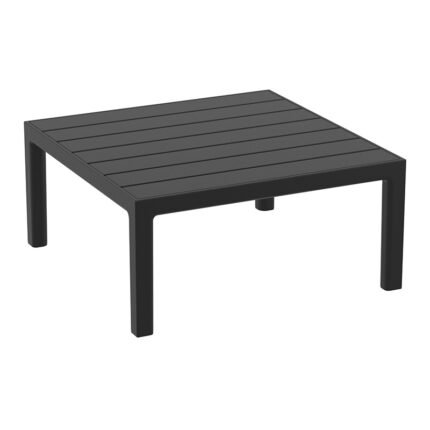 Αγόρασε PORTOFINO LOUNGE ΤΡΑΠΕΖΙ BLACK 70X70X33εκ. ΠΟΛ/ΝΙΟΥ σε μοναδική τιμή στο clickforshop.gr