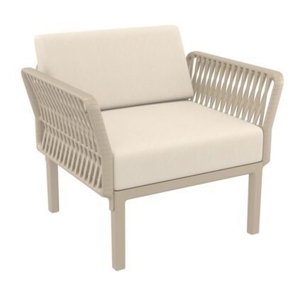 Αγόρασε PORTOFINO LOUNGE ΠΟΛΥΘΡΟΝΑ TAUPE/ΜΑΞ. BEIGE(Σ2)ΠΟΛ/ΝΙΟΥ 90X80Χ69εκ. σε μοναδική τιμή στο clickforshop.gr