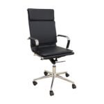 Αγόρασε A9952 ΜΑΥΡΟ PU ΠΟΛΥΘΡΟΝΑ ΓΡΑΦΕΙΟΥ 54Χ51Χ54-110/60-123εκ. σε μοναδική τιμή στο clickforshop.gr