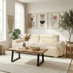 Βρες το Kαναπές-κρεβάτι τριθέσιος Harmonious pakoworld μπουκλέ μπεζ 223.5x92x81εκ σε μοναδική τιμή στο clickforshop.gr