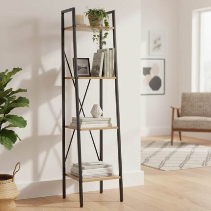 Βρες το Βιβλιοθήκη Ramon pakoworld φυσικό-μαύρο 34x32