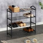 Βρες το Παπουτσοθήκη Ramon pakoworld 12 ζευγών μέταλλο μαύρο 62x20x62εκ σε μοναδική τιμή στο clickforshop.gr