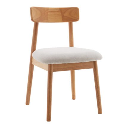 Βρες το Καρέκλα Tullo pakoworld rubberwood σε φυσική απόχρωση 46x45x78εκ σε μοναδική τιμή στο clickforshop.gr