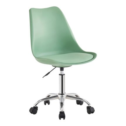 Βρες το Καρέκλα γραφείου Gaston II pakoworld μέντα pp-pu 48x57x77-90εκ σε μοναδική τιμή στο clickforshop.gr