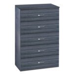 Βρες το Συρταριέρα ArteLibre AURORA Σκούρο Καρυδί Μοριοσανίδα/Μελαμίνη 60x40x108cm σε μοναδική τιμή στο clickforshop.gr