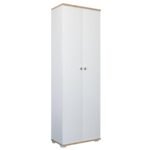 Βρες το Ντουλάπι ArteLibre ROSELINE Λευκό/Δρυς Μοριοσανίδα 50x30x183cm σε μοναδική τιμή στο clickforshop.gr