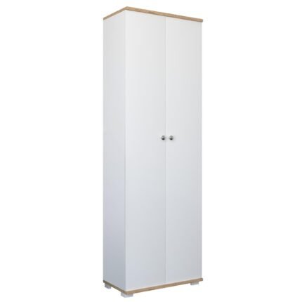 Βρες το Ντουλάπι ArteLibre ROSELINE Λευκό/Δρυς Μοριοσανίδα 50x30x183cm σε μοναδική τιμή στο clickforshop.gr