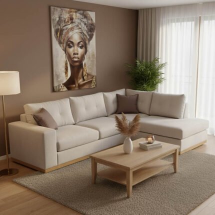 Βρες το Γωνιακός καναπές αριστερή γωνία Boston pakoworld ύφασμα cream-mocha 280x225x90εκ σε μοναδική τιμή στο clickforshop.gr