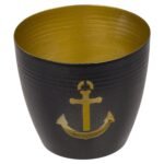 Ρεσώ Μαύρο Μέταλλο 10x10x9cm Σε 2 Σχέδια - Image 2