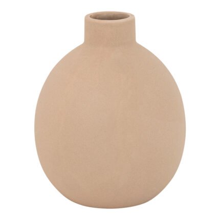 Βρες το Βάζο Rozerie pakoworld κεραμικό σε μπεζ απόχρωση Φ14
