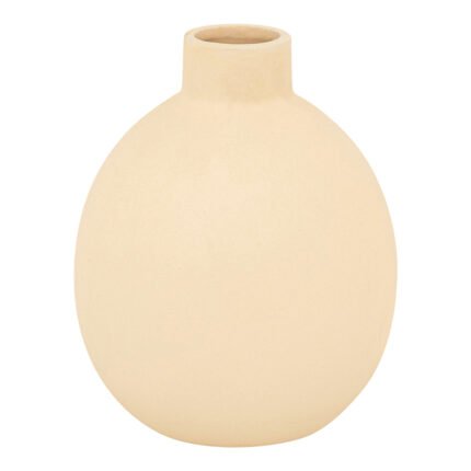 Βρες το Βάζο Rozerie pakoworld κεραμικό σε κρεμ απόχρωση Φ14