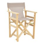 Βρες το Καρέκλα-πολυθρόνα σκηνοθέτη Kompa pakoworld μασίφ σε απόχρωση άβαφου ξύλου-πανί Nexus γκρι-μπεζ σε μοναδική τιμή στο clickforshop.gr