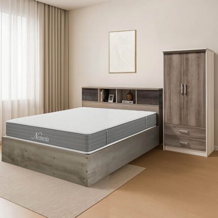 Βρες το Φοιτητικό πακέτο επίπλων κρεβατοκάμαρας Aroma pakoworld σετ 3τεμ σε μοναδική τιμή στο clickforshop.gr