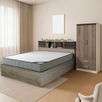 Βρες το Φοιτητικό πακέτο επίπλων κρεβατοκάμαρας Mellow pakoworld σετ 3τεμ σε μοναδική τιμή στο clickforshop.gr