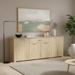 Βρες το Μπουφές Kinley pakoworld sonoma 210x40x82εκ σε μοναδική τιμή στο clickforshop.gr