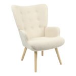 Βρες το Πολυθρόνα Fluffy pakoworld μπουκλέ κρεμ-φυσικό 75x69x96εκ σε μοναδική τιμή στο clickforshop.gr