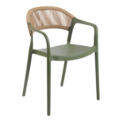 Βρες το Πολυθρόνα Ankara pakoworld στοιβαζόμενη pp-pe rattan σε λαδί-φυσική απόχρωση 54x55.5x77εκ σε μοναδική τιμή στο clickforshop.gr