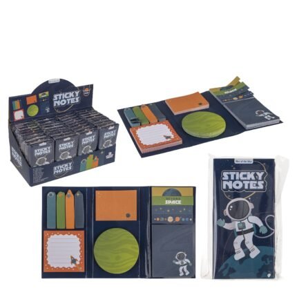 Βρες το Σετ Χαρτάκια Σημειώσεων Αστροναύτης 6 Διαφορετικά Σχέδια/Μεγέθη Ανά Σετ σε μοναδική τιμή στο clickforshop.gr