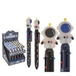 Βρες το Στυλό 6 Χρωμάτων Μελανιού Διάστημα Πλαστικό 17.8cm Σε 2 Χρώματα σε μοναδική τιμή στο clickforshop.gr