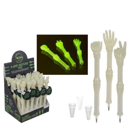 Βρες το Στυλό Χέρι Σκελετού Ευλύγιστο Φωσφοριζέ 13.5cm Σε 3 Σχέδια σε μοναδική τιμή στο clickforshop.gr