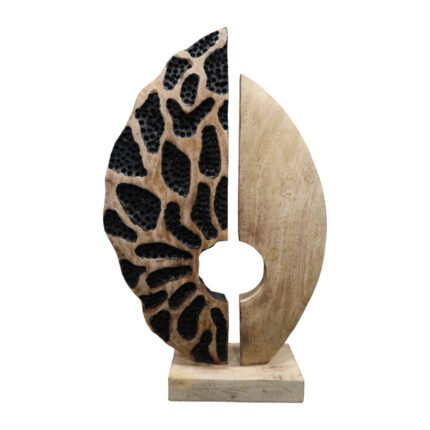 Βρες το Επιτραπέζιο διακοσμητικό Ostor Inart φυσικό-μαύρο μάνγκο ξύλλο-μέταλλο 30x9x50εκ σε μοναδική τιμή στο clickforshop.gr