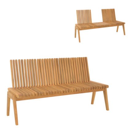 Βρες το Πολυμορφικός καναπές-παγκάκι Jey pakoworld teak ξύλο σε φυσική απόχρωση 120x57.5x80εκ σε μοναδική τιμή στο clickforshop.gr