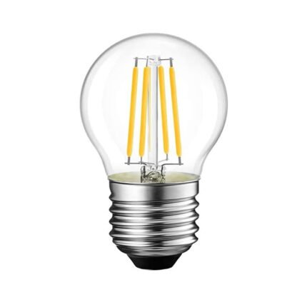 Βρες το Λαμπτήρας LED G45 Bulb pakoworld 6W 2700K E27 clear σε μοναδική τιμή στο clickforshop.gr