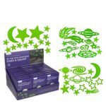 Βρες το Αυτοκόλλητα Τοίχου Που Φωσφορίζουν Αστέρια Και Πλανήτες Σετ 15Τμχ Σε 3 Σχέδια σε μοναδική τιμή στο clickforshop.gr