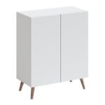 Παπουτσοθήκη Luce Megapap χρώμα λευκό 70x35x85εκ. - Image 3