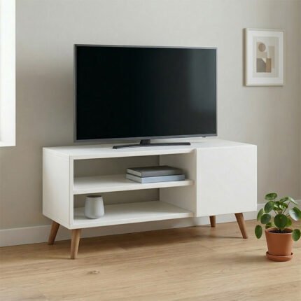 Βρες το Έπιπλο τηλεόρασης Parma Megapap χρώμα λευκό 90x30x40εκ. σε μοναδική τιμή στο clickforshop.gr