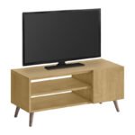 Έπιπλο τηλεόρασης Parma Megapap χρώμα sapphire oak 90x30x40εκ. - Image 3