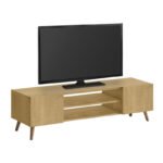 Έπιπλο τηλεόρασης Etna Megapap χρώμα sapphire oak 150x30x45εκ. - Image 3