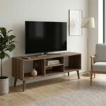 Βρες το Έπιπλο τηλεόρασης Loren Megapap χρώμα καρυδί 120x30x40εκ. σε μοναδική τιμή στο clickforshop.gr